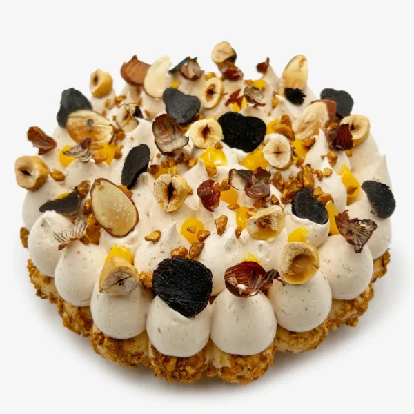 Pavlova des Rois Praliné – Clémentine de Corse – Truffe par Pavlovas Joël MAIER, photo N°3