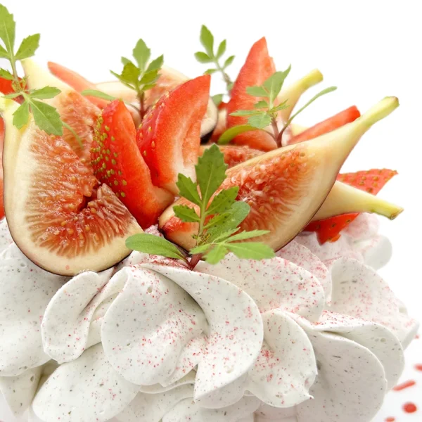 Pavlova Figue – Fraise – Vanille par Pavlovas Joël Maier, photo N°4