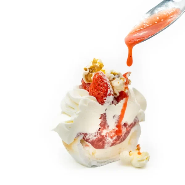 Pavlova Fraise – Popcorn par Pavlovas Joël Maier, photo N°3