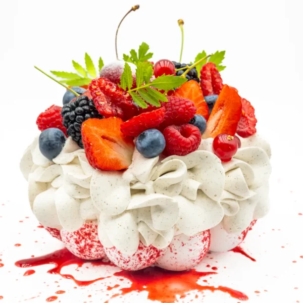 Pavlova Fruits rouges – Vanille par Pavlovas Joël Maier, photo N°4