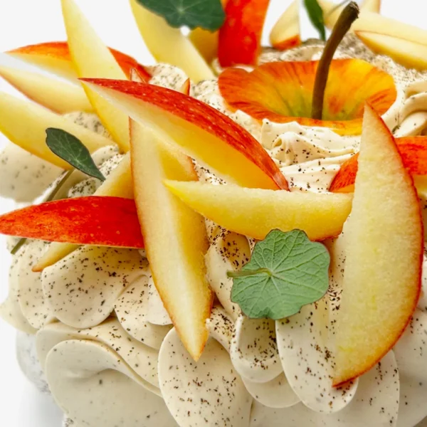 Pavlova Pomme – Caramel… Façon Tatin par Pavlova Joël MAIER, photo N°4